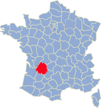 Positie: Dordogne Frankrijk