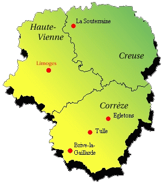 Vakantiewoningen Limousin te huur