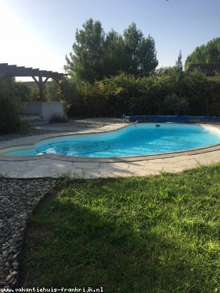 Vakantiehuis: Leuke woning voor 6 personen met eigen verwarmd zwembad in een leuk dorp te huur in Aude (Frankrijk)