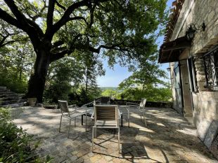 heerlijk schaduwrijk boventerras...