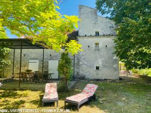 Vakantiehuis: Moulin St. Livrade - unieke familiehuis te huur: Pigeonnier (5 pers.) - Moulin (10 pers.)