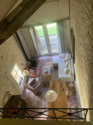 zitkamer- eetkamer Pigeonnier