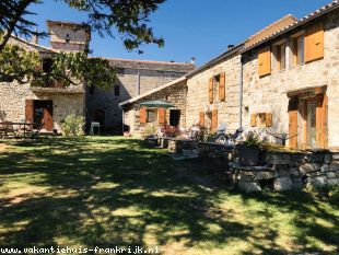 Huis voor grote groepen in Frankrijk te huur: Puur genieten van een natuurvakantie in de Cévennes 