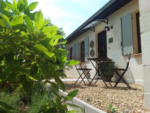 Zijaanzicht maison romarin