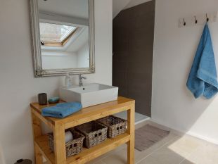 Badkamer gîte Julotte