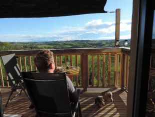 Uitzicht vakantiehuis LOTT Mur-de-Barrez