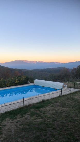 Uitzicht op het Massif d’Albère, uitlopers van de Pyreneëen