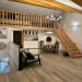 woonkamer Gite de la Riviere