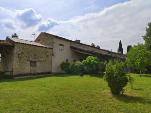 Achterkant woning met tuin