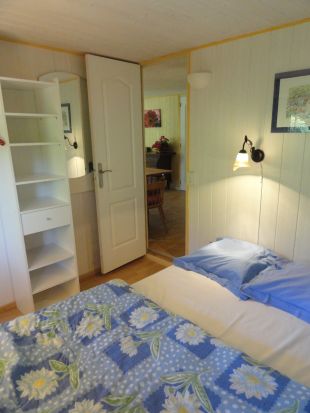 Slaapkamer met tweepersoonsbed