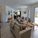 Living and dining rooms towards kitchen