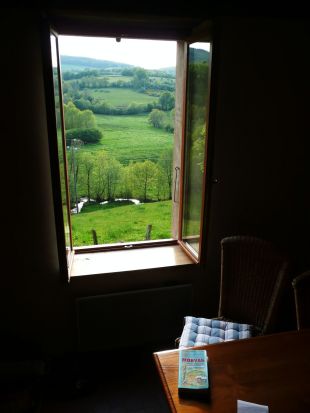 Uitzicht vanuit de kamer