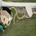 Les Sillons bovenaanzicht vakantiewoning met tuin en zwembad <br>Les Sillons bovenaanzicht vakantiewoning met tuin en zwembad