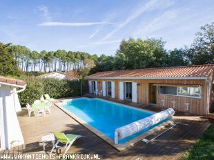 Vakantiehuis: Ruim Familieverblijf met Zwembad – Tussen Oceaan, Meer en Bos te huur in Gironde (Frankrijk)