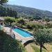 Pool Views <br>View across the Cevennes from the main swimming pool shared between both Gites