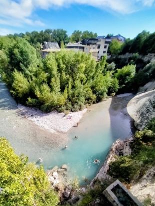 Local River swimming at Nyons