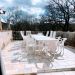 zonnig terras bovenverdieping <br>terras bovenverdieping , toegang via buitentrap en living bovenverdieping