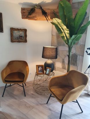 Een van de vele gezellige hoekjes