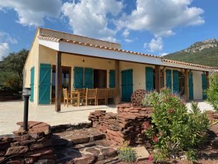 Terras vanuit de olijf/ wijngaard