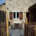 terras - terras met opslagplaats hout