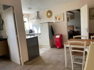 eetgedeelte met open keuken