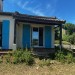 Overdekt terras met openslaande deuren