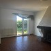 Woonkamer met hout kachel