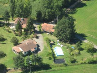 Drone foto van terrein