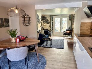 Sfeervolle living en eethoek