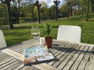 Uitzicht op het meer