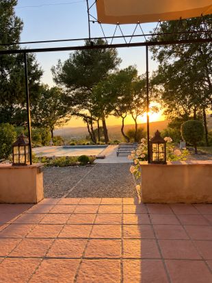 sunset in de Provence