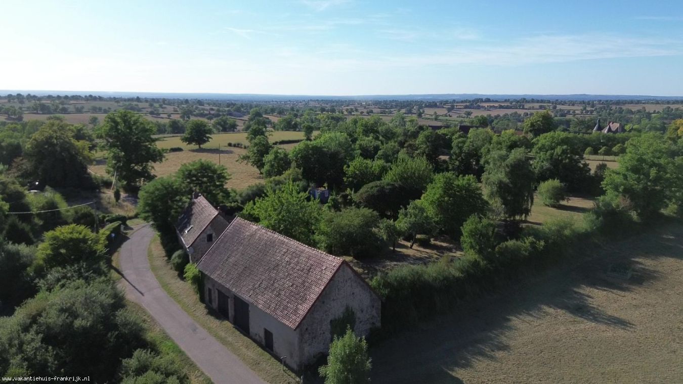 bovenkant van de voorkant van het huis