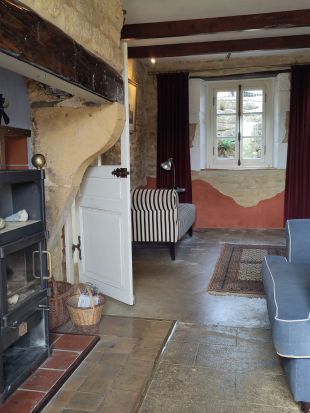 huiskamer richting  achterzijde