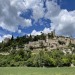 Dorp Montbrun les Bains - Historisch dorp Montbrun Les Bains gezien vanaf de buitenrand
