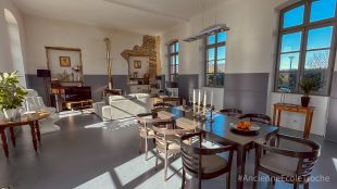 Woonkamer Ancienne Ecole Troche
