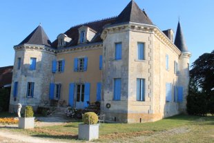 Château de Corail <br>Château de Corail - Achterkant tuin