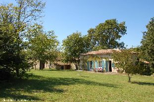 Vakantiehuis: Idyllisch vakantiehuis/gite/boerderijtje, geheel vrij gelegen in de natuur , te huur in Lot et Garonne (Frankrijk)