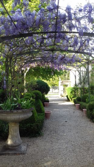 Front entrance - view to gate