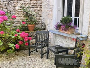 Chairs near front door