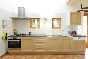 Brand new kitchen and appliances in the Grand Gîte.  All new for 2019.