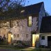 The beautifully restored 200 year old Grand Gîte at dusk. <br>The beautifully restored 200 year old Grand Gîte at dusk.