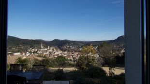 Vanuit het keukenraam: