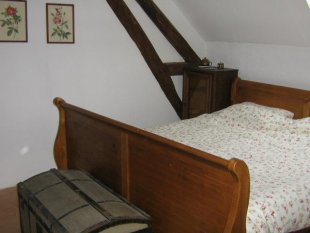 slaapkamer in Maison des Cerises.