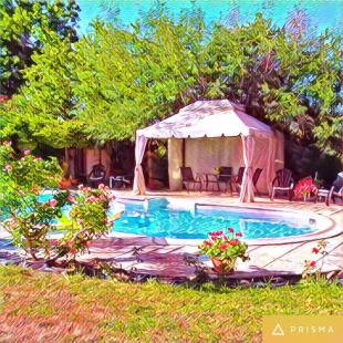 vakantiehuis in Frankrijk te huur: Gite te huur in het zuidwesten van Frankrijk met heerlijk zwembad 