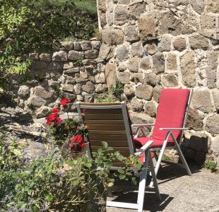 Terras op het westen