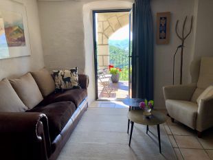 Stoere vintage leren bank