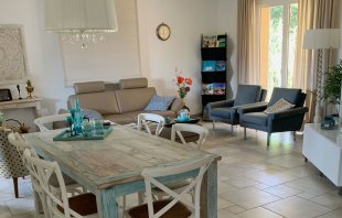 Woonkamer vakantiewoning Anduze Lanquedoc