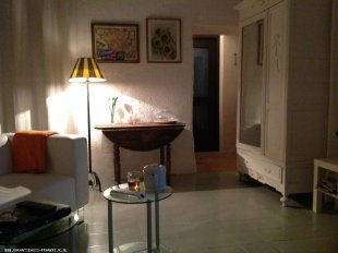 'n hoekje van de kamer