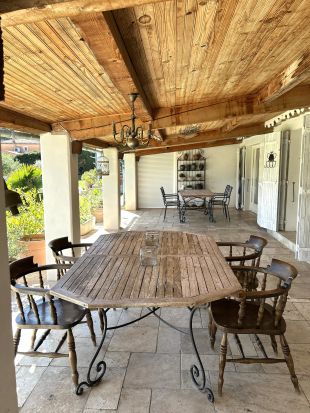 Overdekt terras van 80 m2