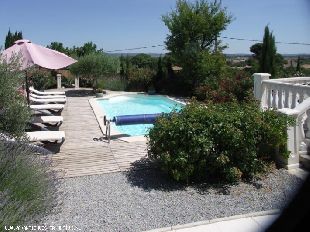 (Vakantie) woning: Gezellig 6 persoons vakantievilla met verwarmd privé zwembad te huur in Aude (Frankrijk)